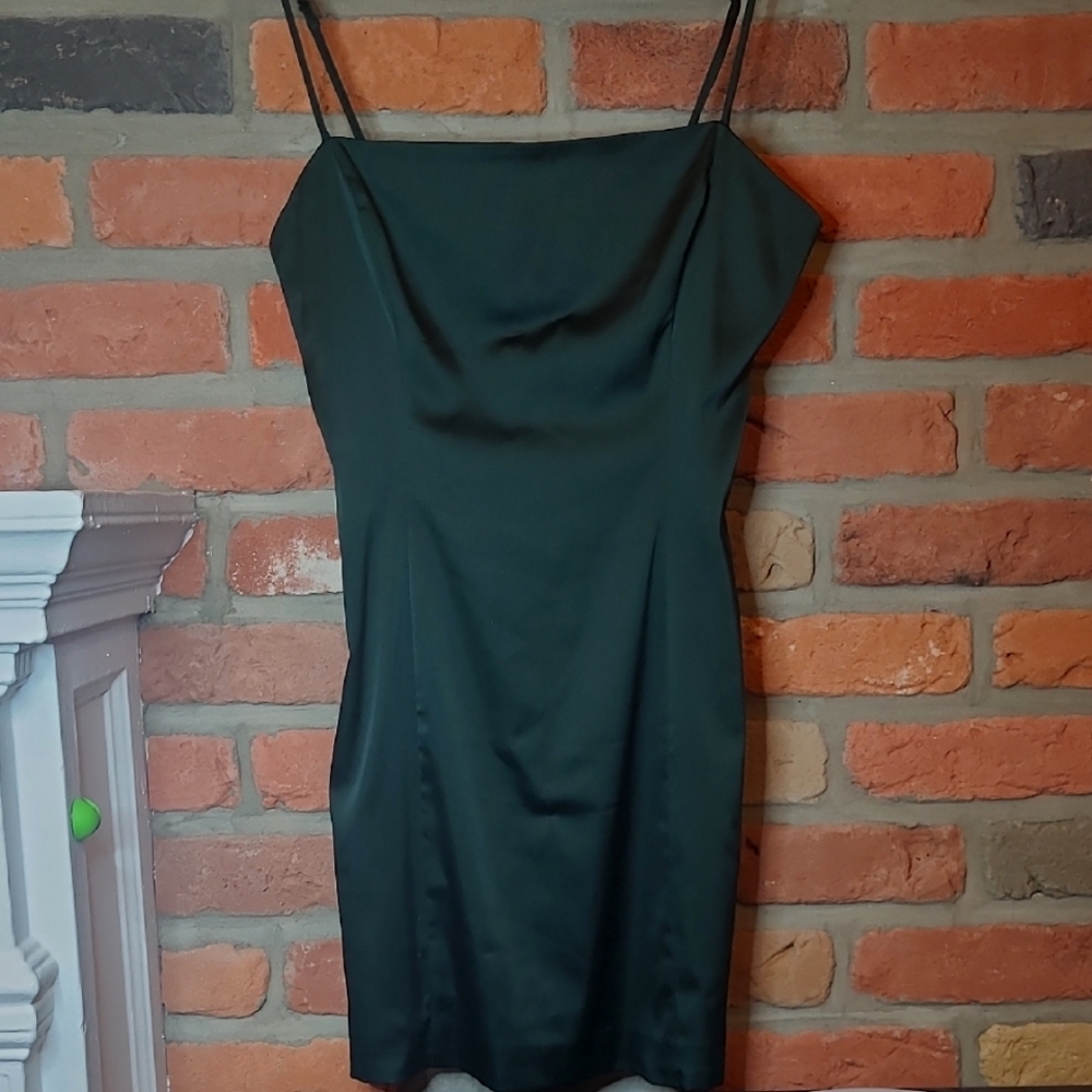 Sunday Best - Nori Green micro dress - Size S
